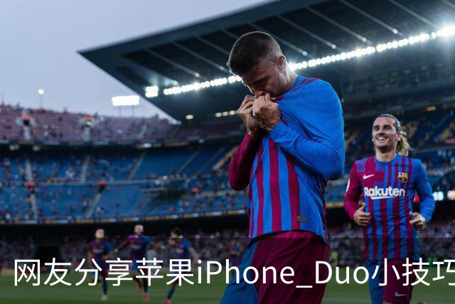 网友分享苹果iPhone Duo小技巧：录入食指第二指节指纹，拿起手机即自然解锁
